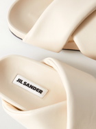 Jil Sander - Leather Slides - Neutrals