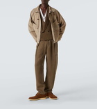 Giorgio Armani Linen-blend vest