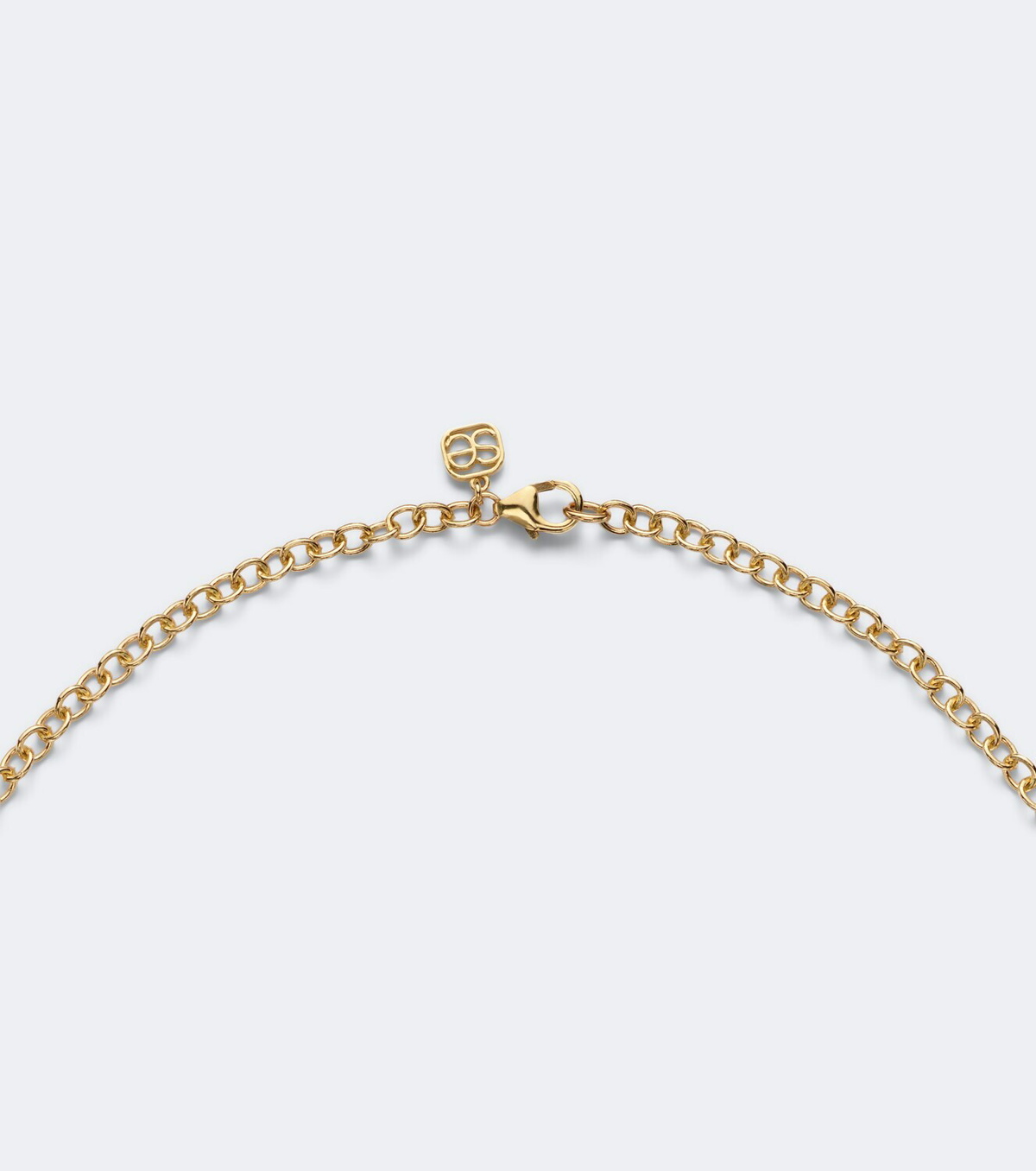 Sydney Evan 14kt gold charm necklace with gemstones