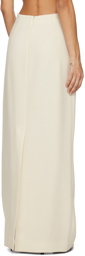 Gabriela Hearst Off-White Robbia Maxi Skirt