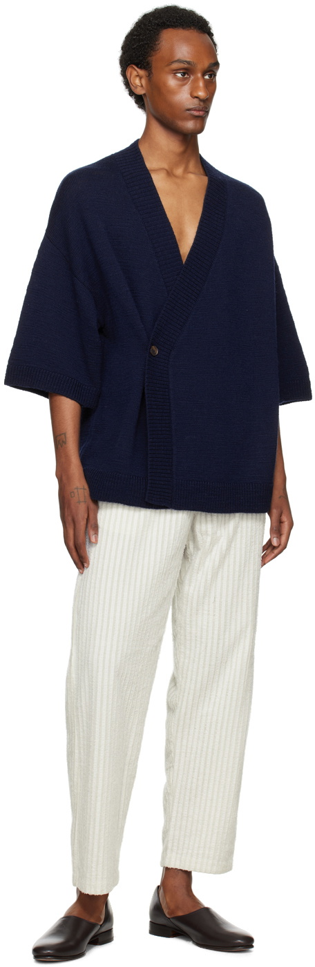 King & Tuckfield Navy Wrap Shirt