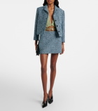Gucci Floral lace and tulle bodysuit