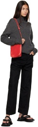 Jil Sander Red Giro Shoulder Bag