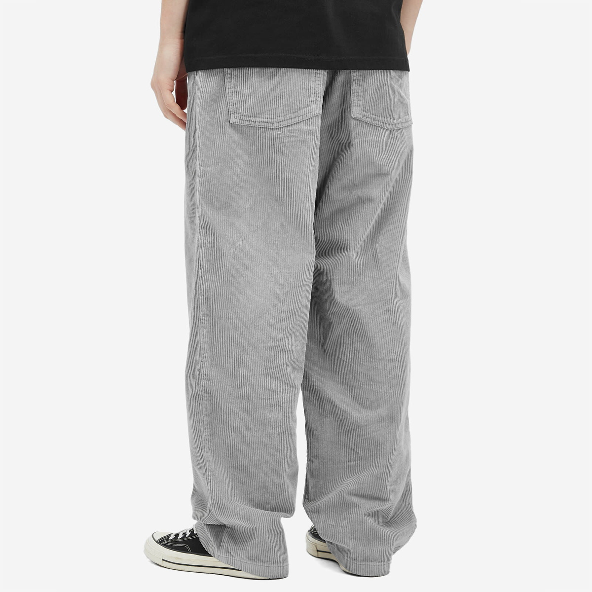 Polar Skate Co. Men's Cord Big Boy Pants in Silver Polar