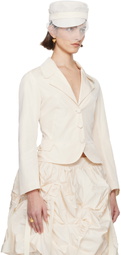 Renaissance Renaissance SSENSE Exclusive Bridal Capsule Tank Double Layer Blazer