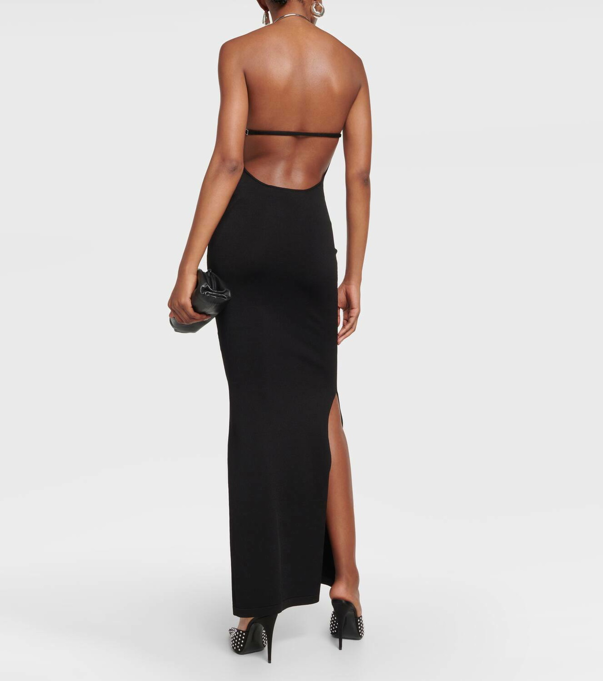 Aya Muse Clava halterneck maxi dress Aya Muse