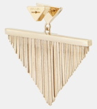 Prada Triangle embellished earrings