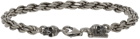 Emanuele Bicocchi SSENSE Exclusive Silver Rope Chain Bracelet
