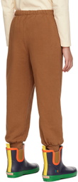 TINYCOTTONS Kids Brown 'Tiny' Sweatpants