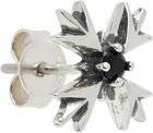 Emanuele Bicocchi Crystal Crest Single Earring