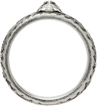 Gucci Silver Feline Head Ring