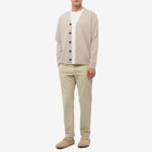 Norse Projects Men's Adam Lambswool Cardigan in Utility Khaki