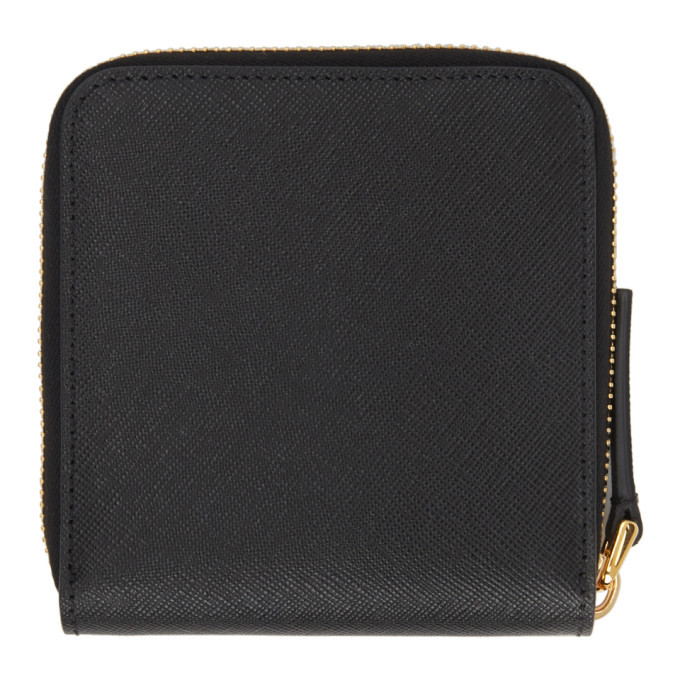 Marni Black Zip-Around Wallet Marni