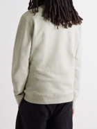 LOEWE - Joe Brainard Logo-Embroidered Cotton-Jersey Sweatshirt - Neutrals