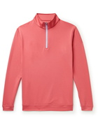 Peter Millar - Perth Tech-Jersey Half-Zip Golf Top - Red