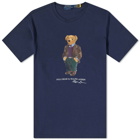 Polo Ralph Lauren Men's Heritage Bear T-Shirt in Cruise Navy
