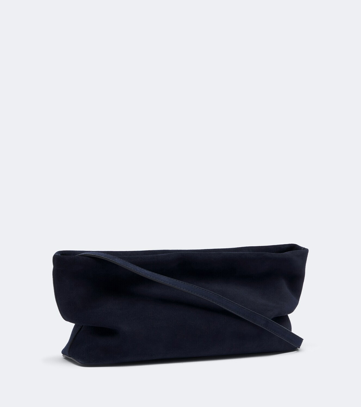 Aesther Ekme Nina Mini suede clutch
