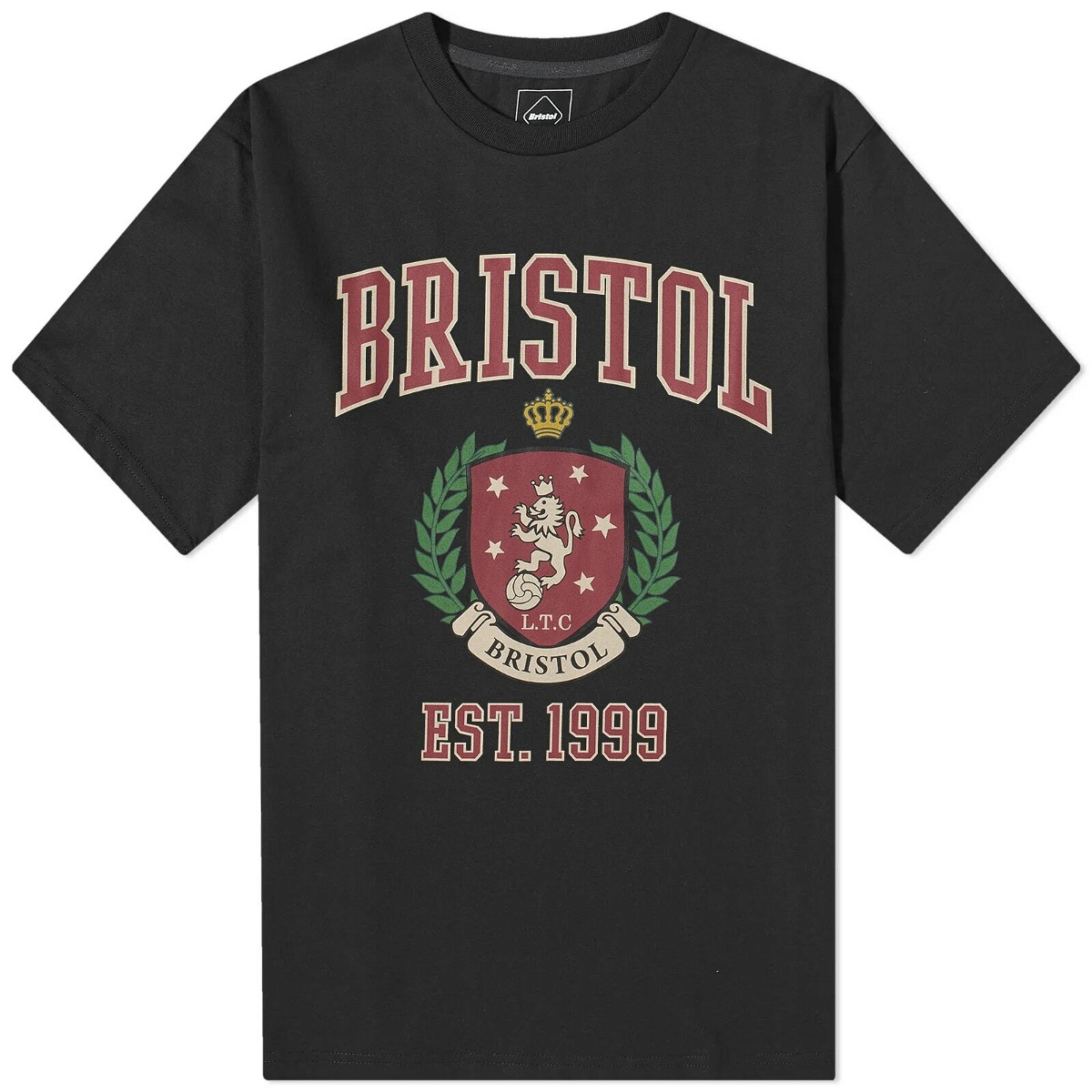 Photo: F.C. Real Bristol Men's Laurel Baggy T-Shirt in Black