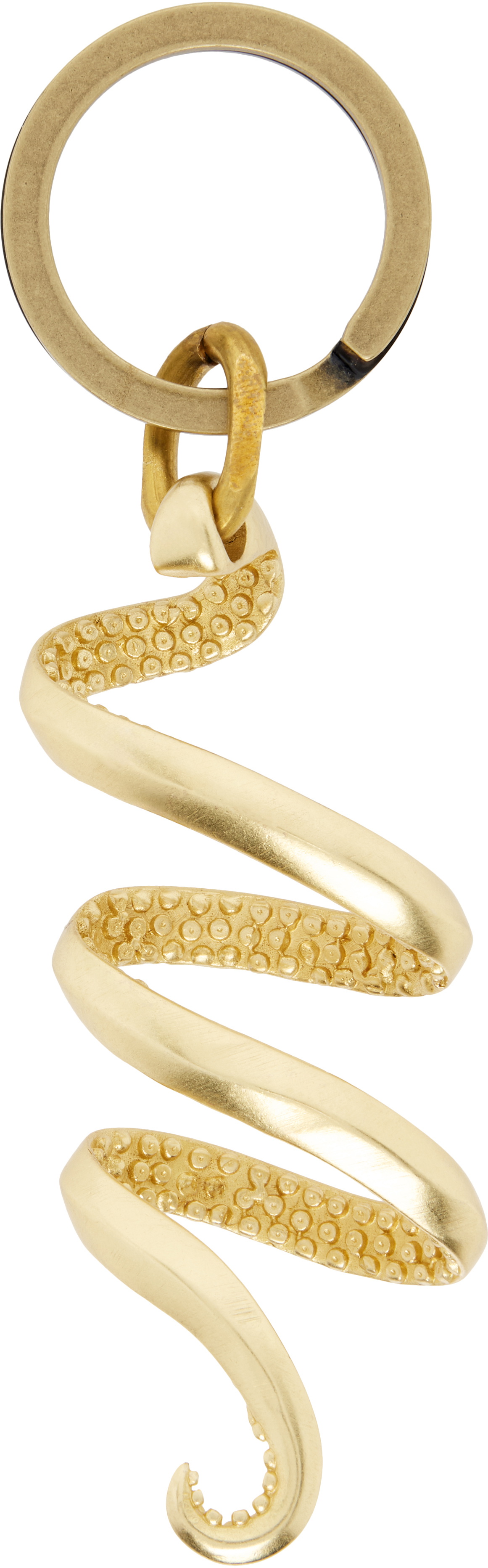 OUR LEGACY Gold Light Holder Keychain