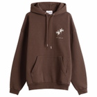 MKI Women's Ink Flower Hoodie Presented by END. in Coffee