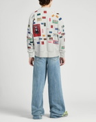 Kenzo Mens Sweatshirt Light in Grey