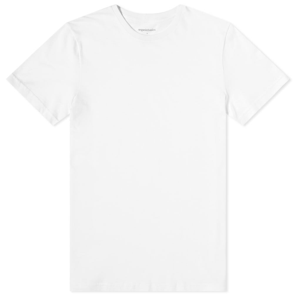 Photo: Organic Basics Men's Organic Cotton T-Shirt in White