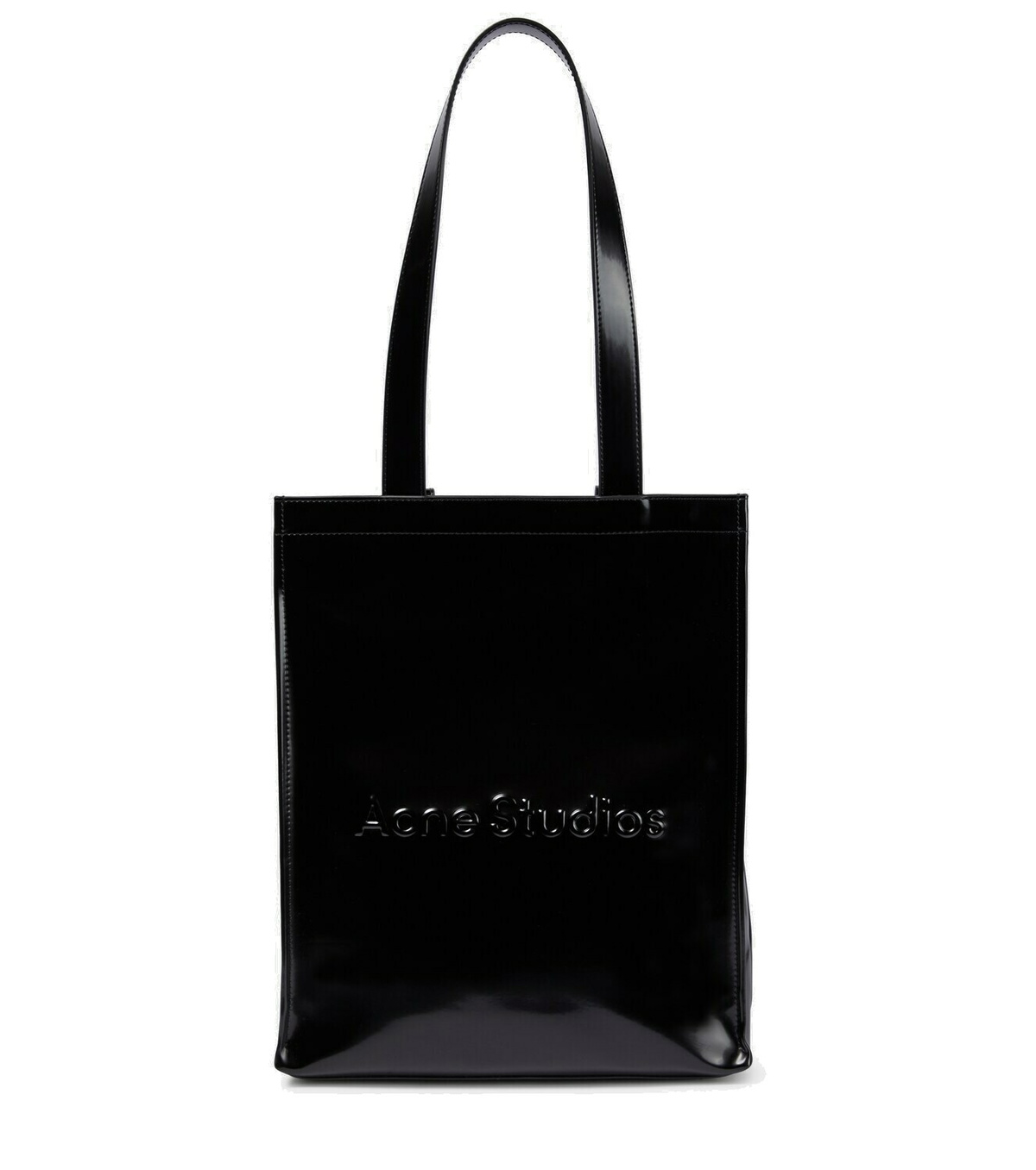 Acne Studios Mini logo-embossed tote bag Acne Studios