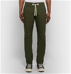 Freemans Sporting Club - Slim-Fit Cotton-Ripstop Drawstring Trousers - Men - Dark green