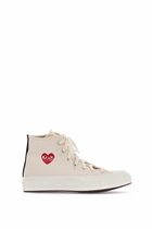 COMME DES GARCONS PLAY comme des garçons play x converse sneakers hi-top 70 chuck Neutro