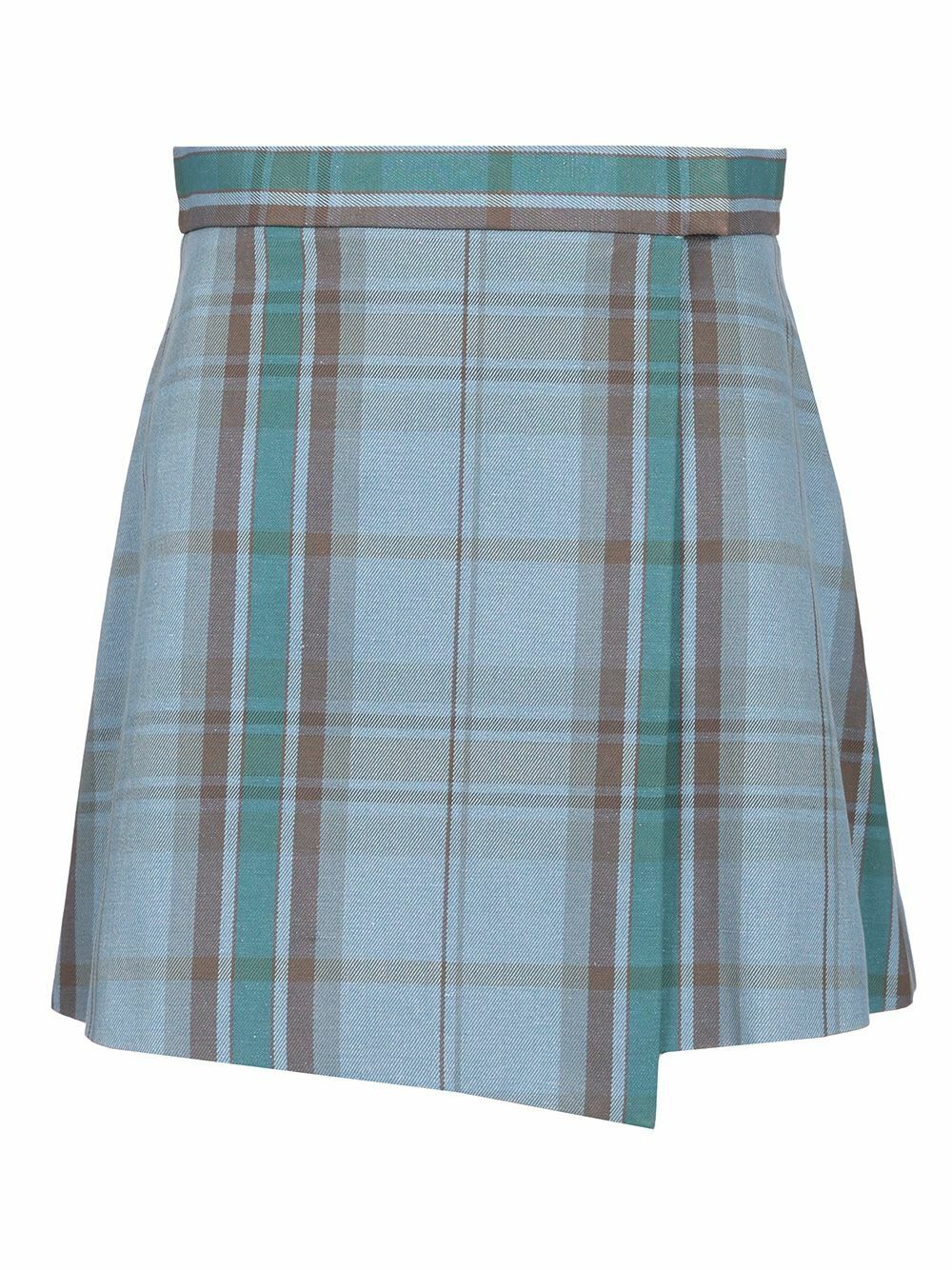 Vivienne Westwood★LIGHT BLUE WOOL SKIRT Vivienne Westwood Light Blue Wool Skirt Vivienne Westwood