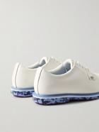 G/FORE - Gallivanter Pebble-Grain Leather Golf Shoes - White