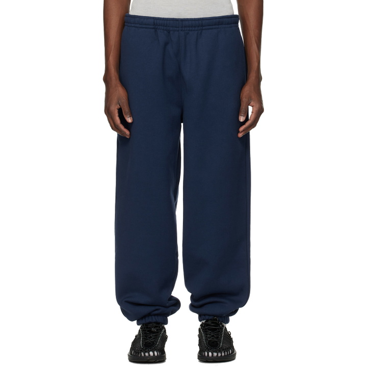 Photo: The North Face Navy TNF Red Box Sweatpants