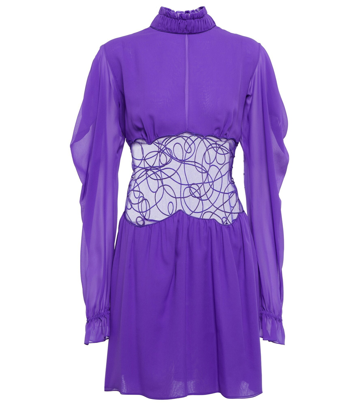 Tom Ford - Silk embroidered minidress TOM FORD