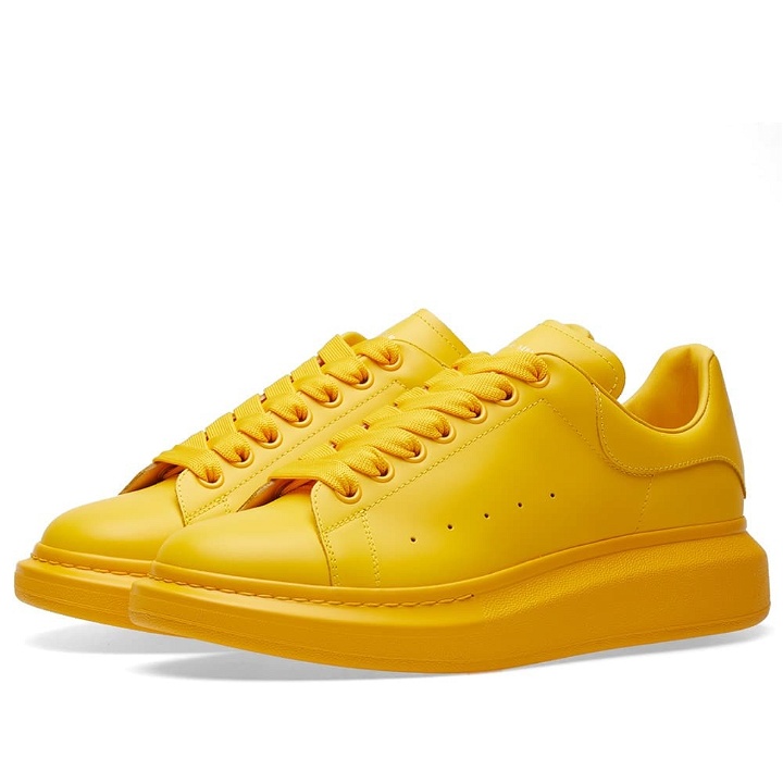 Photo: Alexander McQueen Wedge Sole Sneaker Yellow