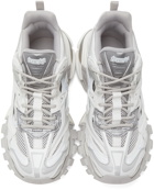 Balenciaga White & Grey Track.2 Sneakers