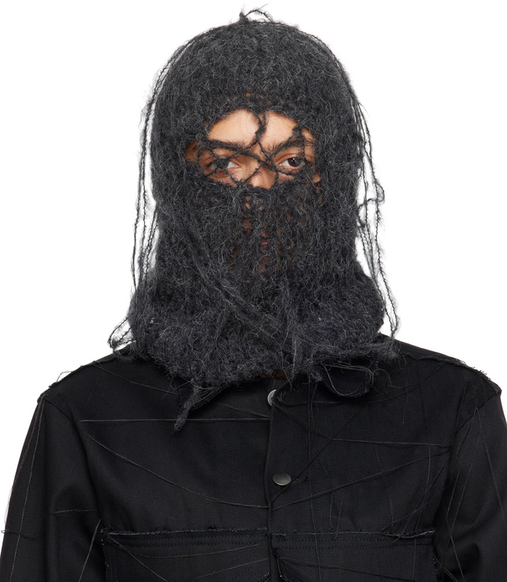 Photo: AIREI Gray Loose Thread Balaclava