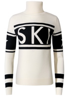 Perfect Moment Schild Roll-neck Merino Wool Sweater Cream