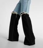 Christopher Esber Deconstructed wide-leg jeans