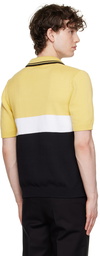 Ernest W. Baker SSENSE Exclusive Yellow Colorblock Polo