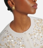 Oscar de la Renta Gold-plated earrings