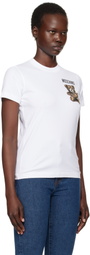 Moschino White Teddy Bear T-shirt