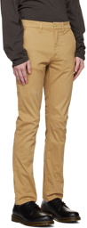 Nudie Jeans Beige Slim Adam Trousers