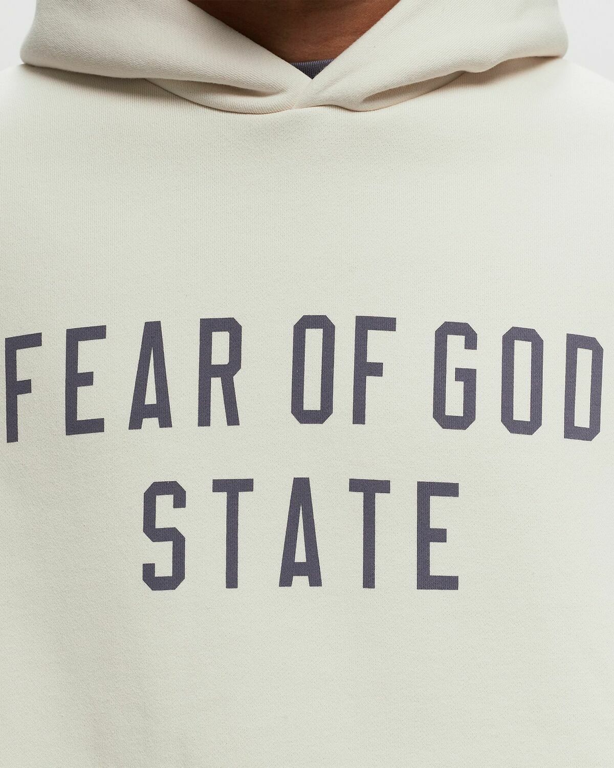 Fear Of God Essentials Fleece Hoodie Beige Hoodies Fear Of God Essentials