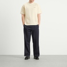Palmes Men's Logo Stitch T-Shirt in Off-White