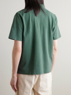 Corridor - Garment-Dyed Cotton-Piqué Polo Shirt - Green