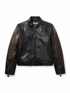 Our Legacy - Emporio Armani Grande Trix Leather Jacket - Black