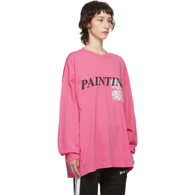 Some Ware Pink Paintings New Body Long Sleeve T-Shirt