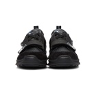 Prada Black Strap Sneakers
