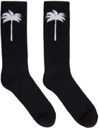 Palm Angels Three-Pack Multicolor 'Palm' Socks