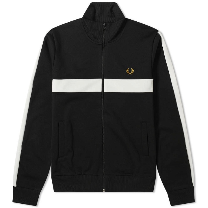 Photo: Fred Perry Authentic Contrast Panel Track Jacket
